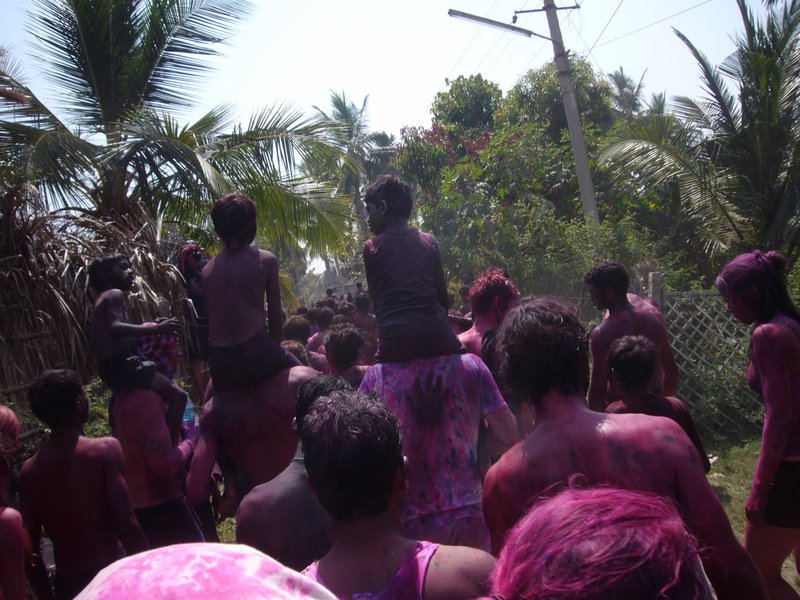 India 2010 - Hampi - Virupapur Gaddi - Holi Festival